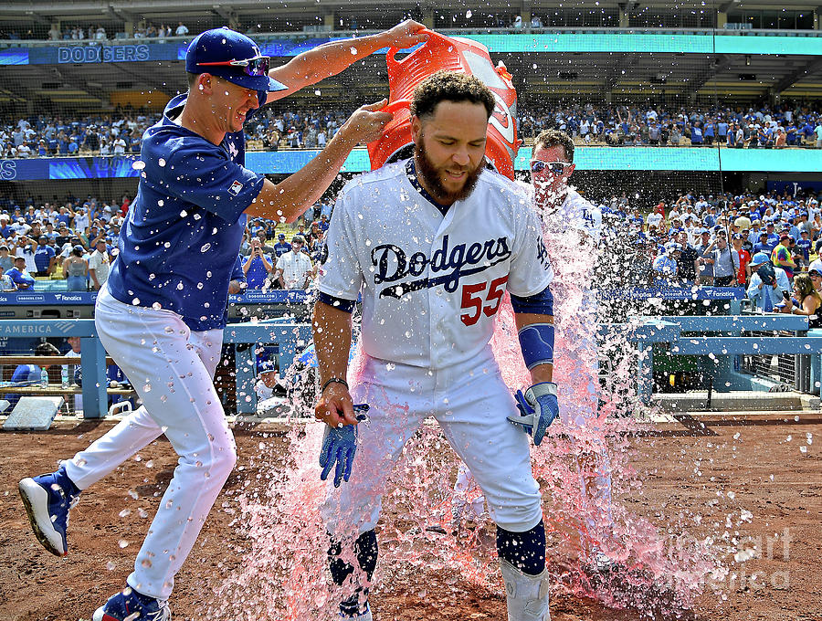 Russell Martin, Walker Buehler, and Joc Pederson Photograph by Jayne Kamin-oncea Russell Martin, Walker Buehler, and Joc Pederson Photograph by Jayne Kamin-oncea