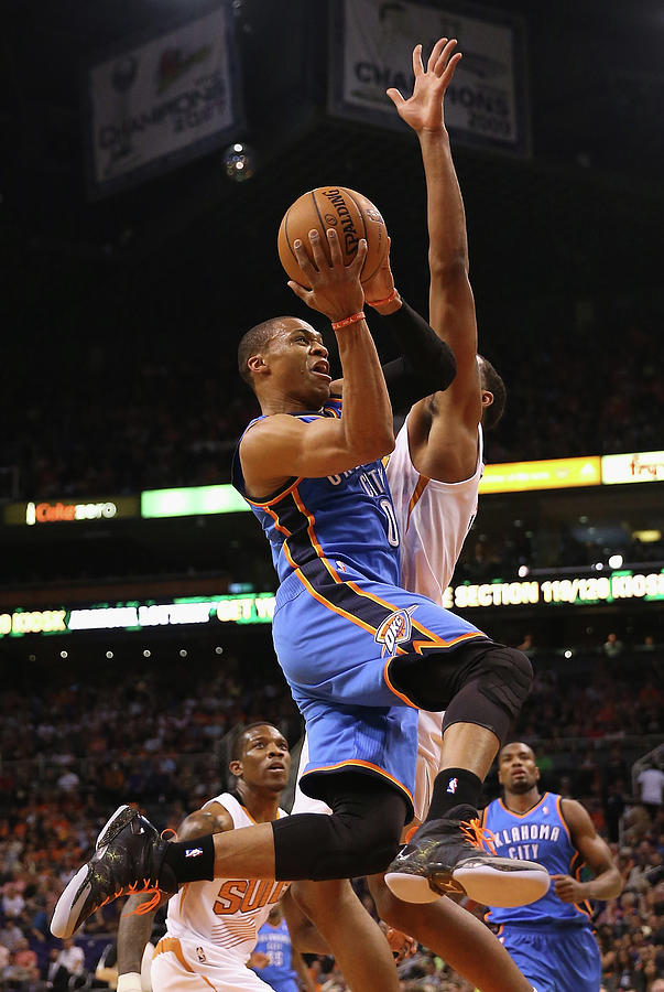 Russell Westbrook Photograph by Christian Petersen
