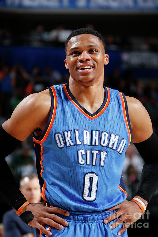 Russell Westbrook Photograph by Glenn James