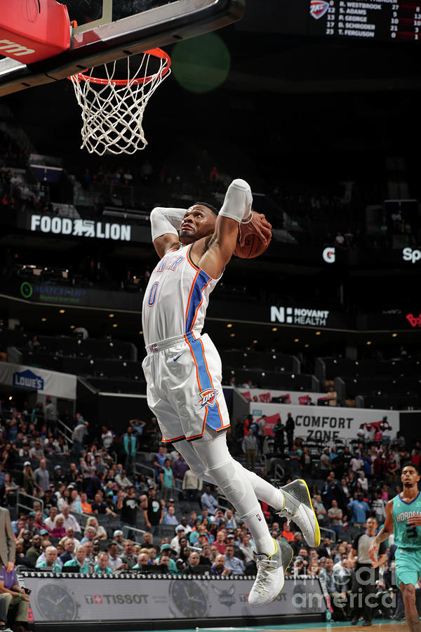 Russell Westbrook Photograph by Kent Smith