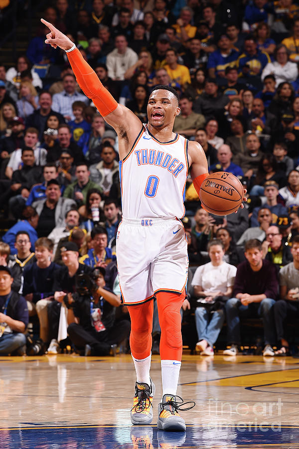 Russell Westbrook Photograph by Noah Graham