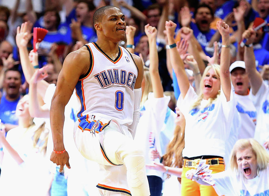 Russell Westbrook Photograph by Ronald Martinez