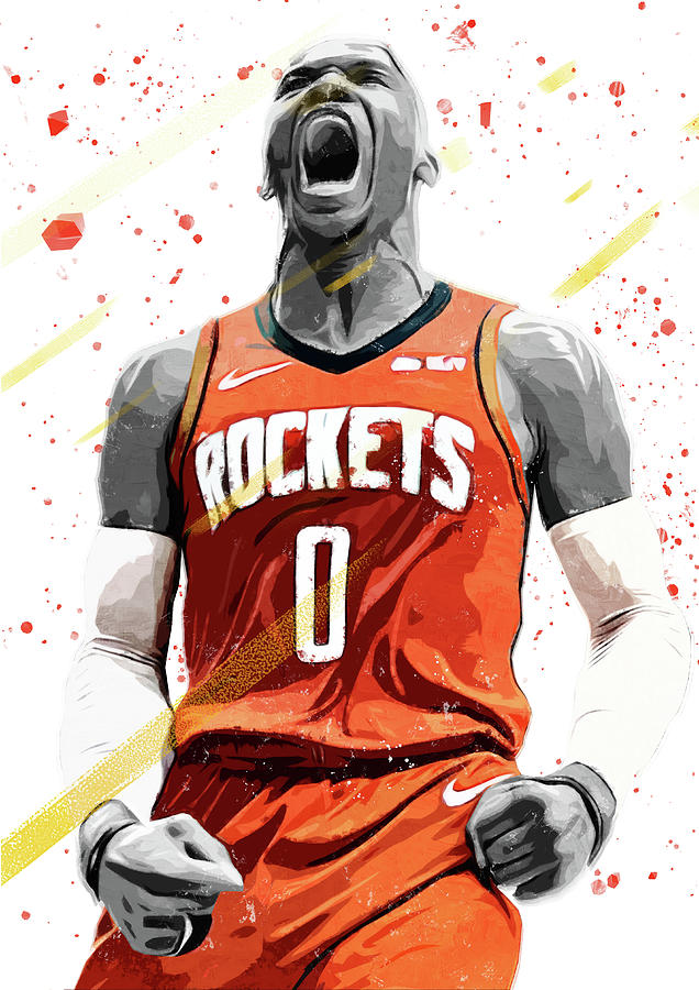 Russell Westbrook Digital Art By Smh Yrdbk 