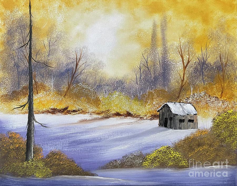 bob ross russet winter