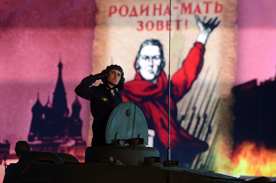 Russia Commemorates 70th Anniversary Of Victory Day Photograph by Handout Russia Commemorates 70th Anniversary Of Victory Day Photograph by Handout