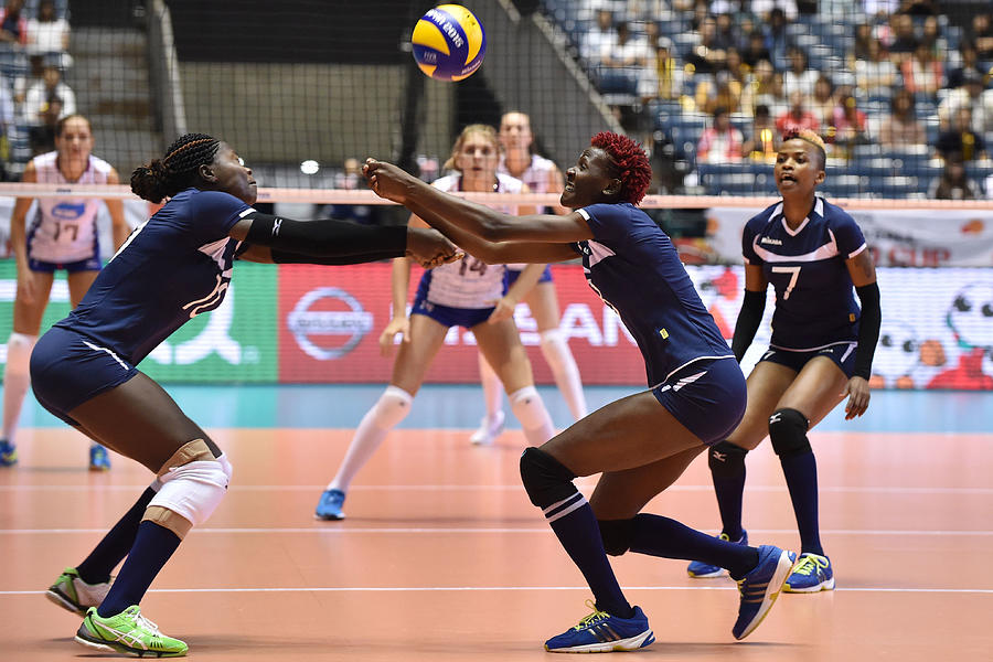 Russia v Kenya - FIVB Womens Volleyball World Cup Japan 2015 Photograph by Atsushi Tomura
