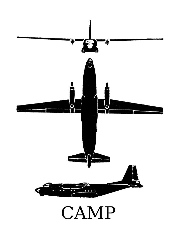 Russian Camp Aircraft Digital Art by Roy Pedersen