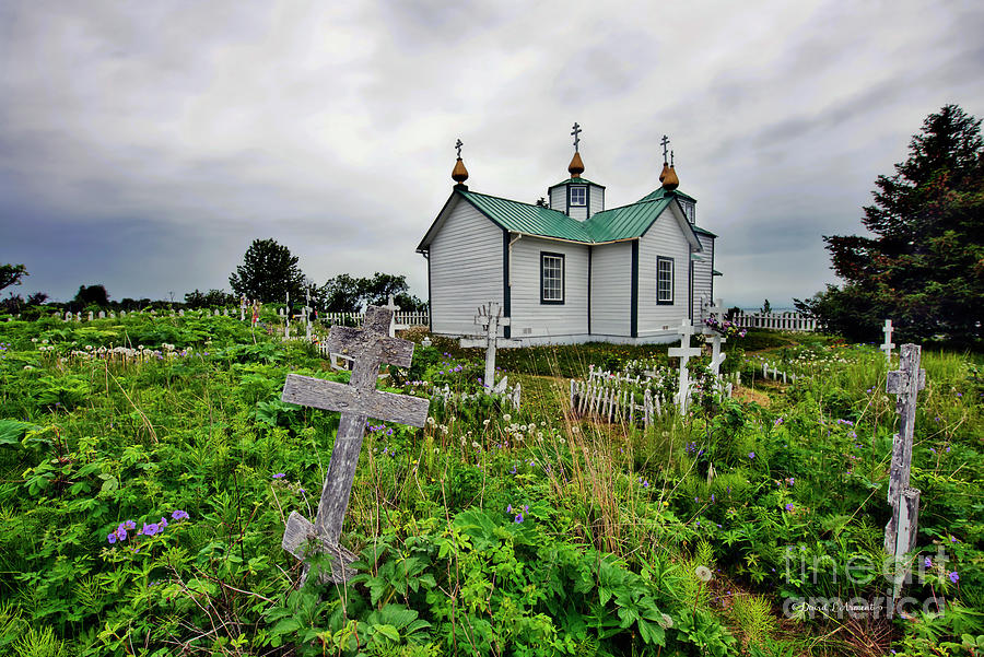Russian Orthodox Church in Alaska Photograph by David Arment