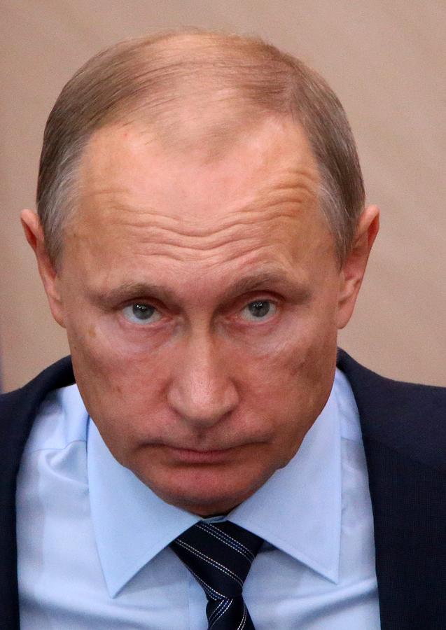 Russian President Vladimir Putin Attends State Council Presidium Meeting Photograph by Sasha Mordovets Russian President Vladimir Putin Attends State Council Presidium Meeting Photograph by Sasha Mordovets