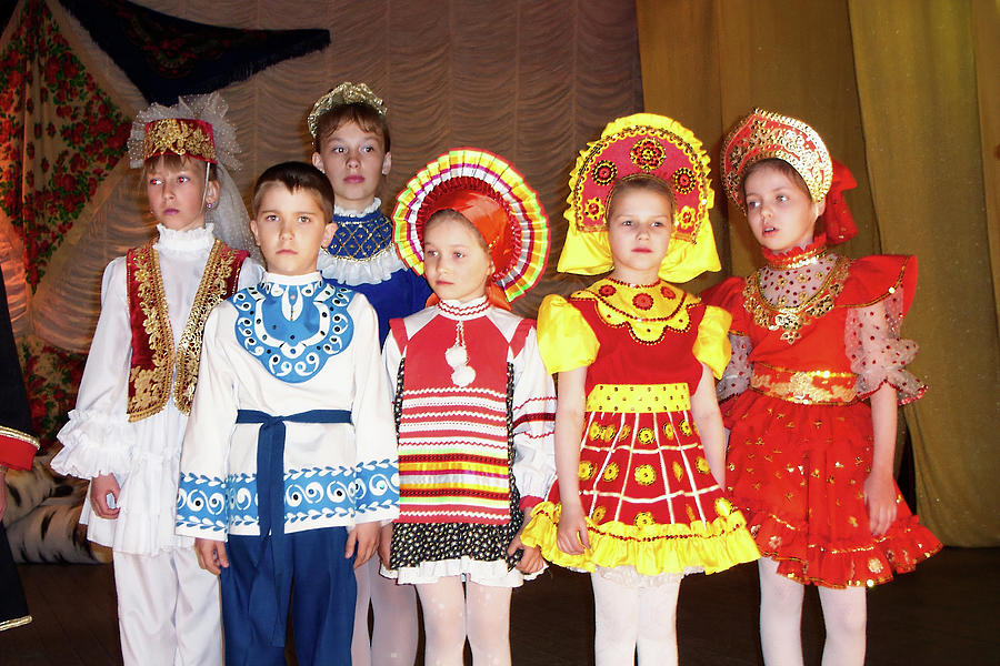 Russian Show Children Photograph by Jerry Griffin