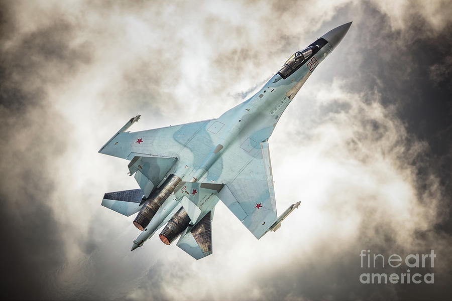 Russian Sukhoi Su-35 Flanker 2 Photograph by Rastislav Margus