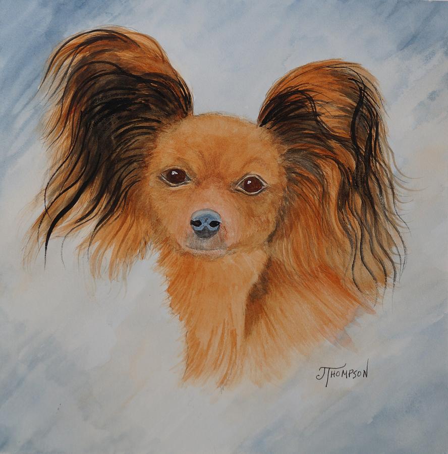 Russian Toy Terrier Painting - Russian Toy Terrier by Judy Thompson Russian Toy Terrier Painting - Russian Toy Terrier by Judy Thompson