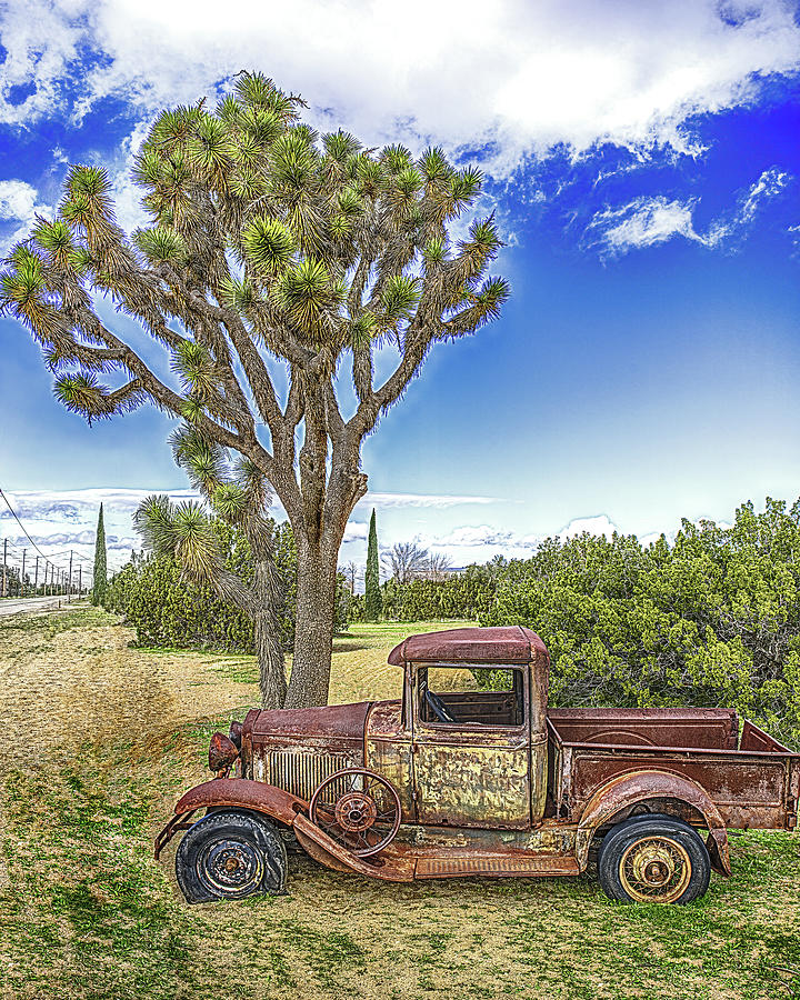 Rust In The Desert, Color Photograph by Don Schimmel