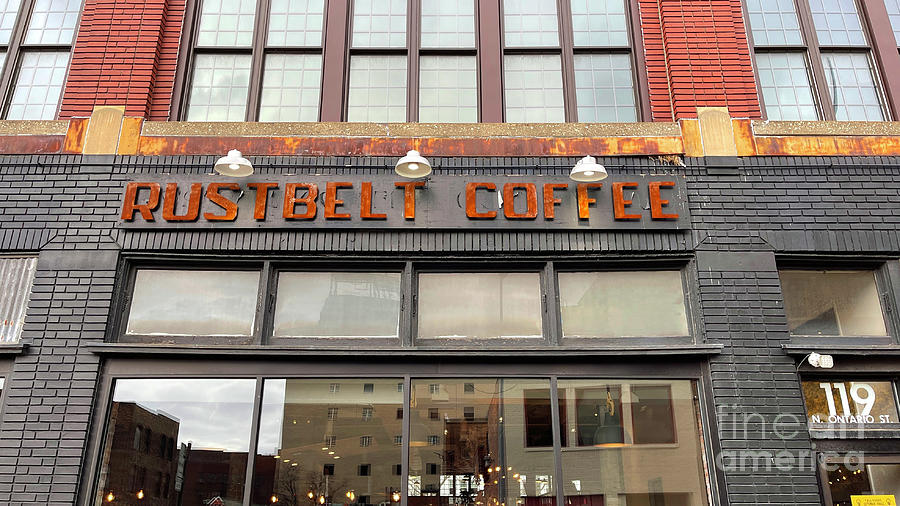 Rustbelt Coffee Shop Downtown Toledo 4343 Photograph by Jack Schultz