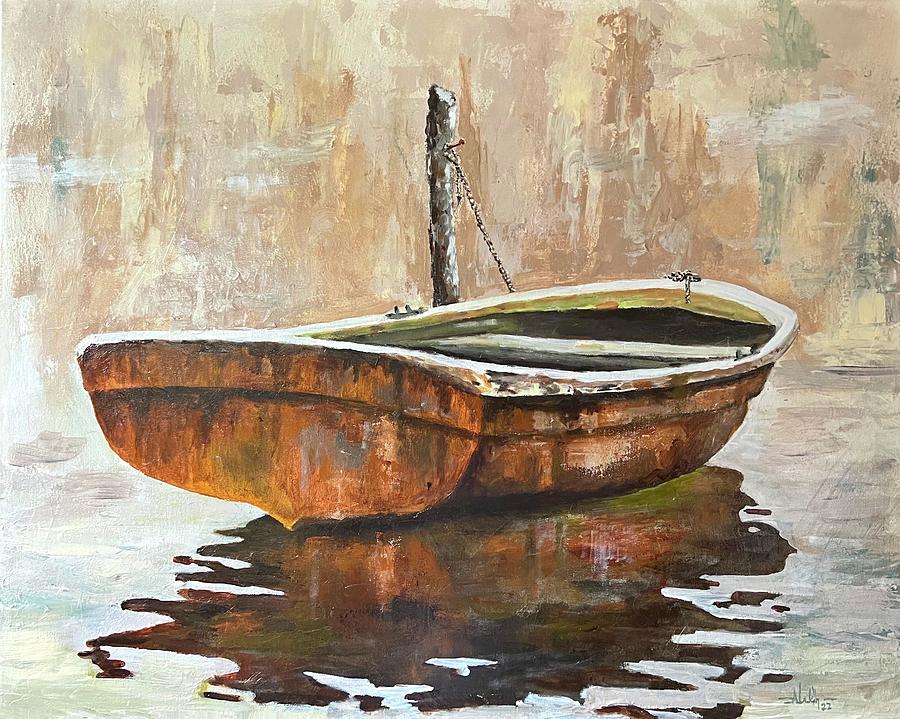 Impressionism Painting - Rusted by Alan Lakin