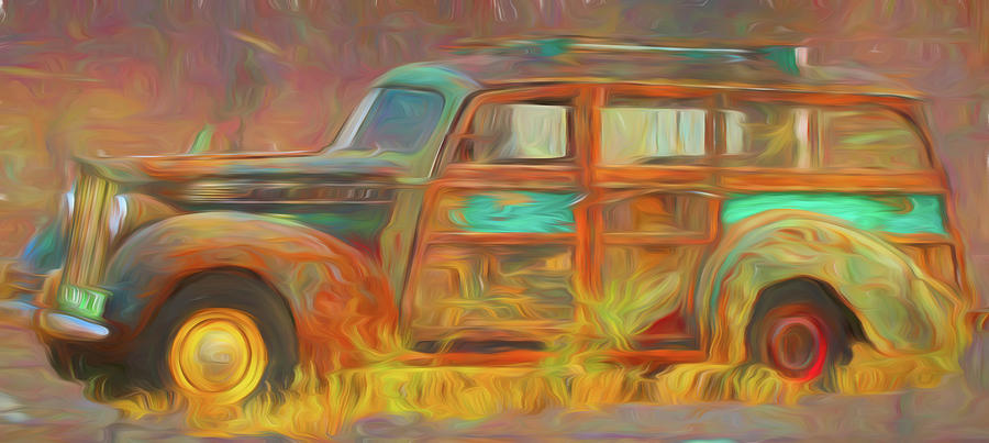 Rusted but beautiful Digital Art by Cathy Anderson