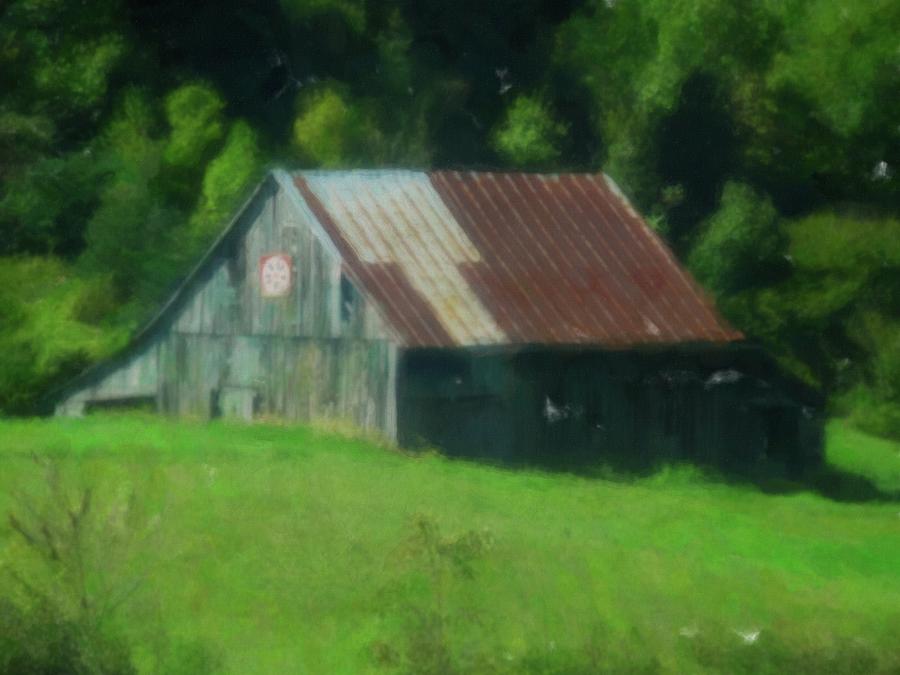 Rusted Roof Barn Photograph