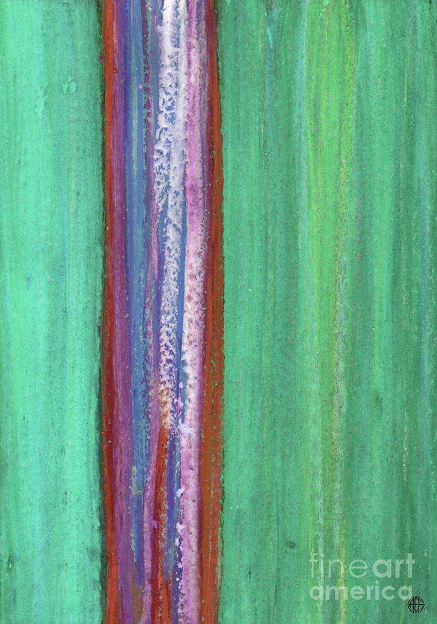 Rusted Stripe  Painting by Amy E Fraser