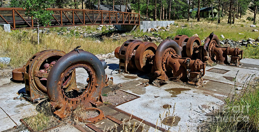 Rusted Turbines Photograph by Jon Burch Photography