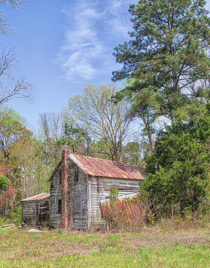 Rustic Abandoned Home in Rural Pamlico County North Carolina Photograph by Bob Decker