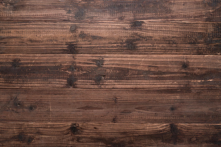 Rustic Brown Weathered Wood Grain Photograph by MirageC