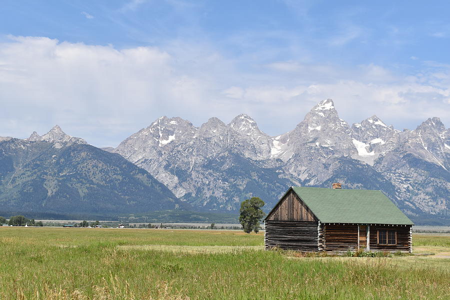 Rustic Cabin in Grand Teton National Park Photograph by The Lazy ...