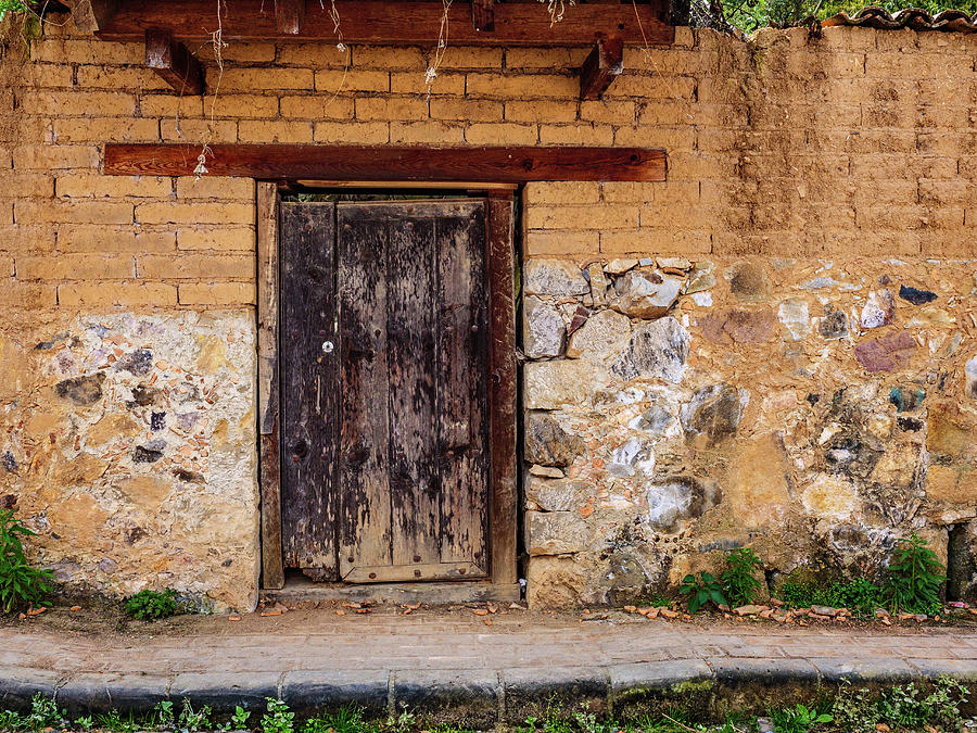 Rustic door Photograph by Rob Huntley