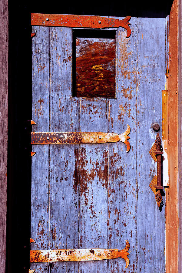 Rustic Doors Windows Palm Springs 0395-100 Photograph by Amyn Nasser