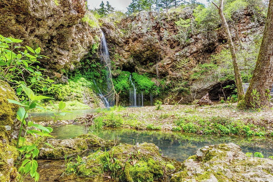 Rustic Dripping Springs Falls Photograph by Jennifer White