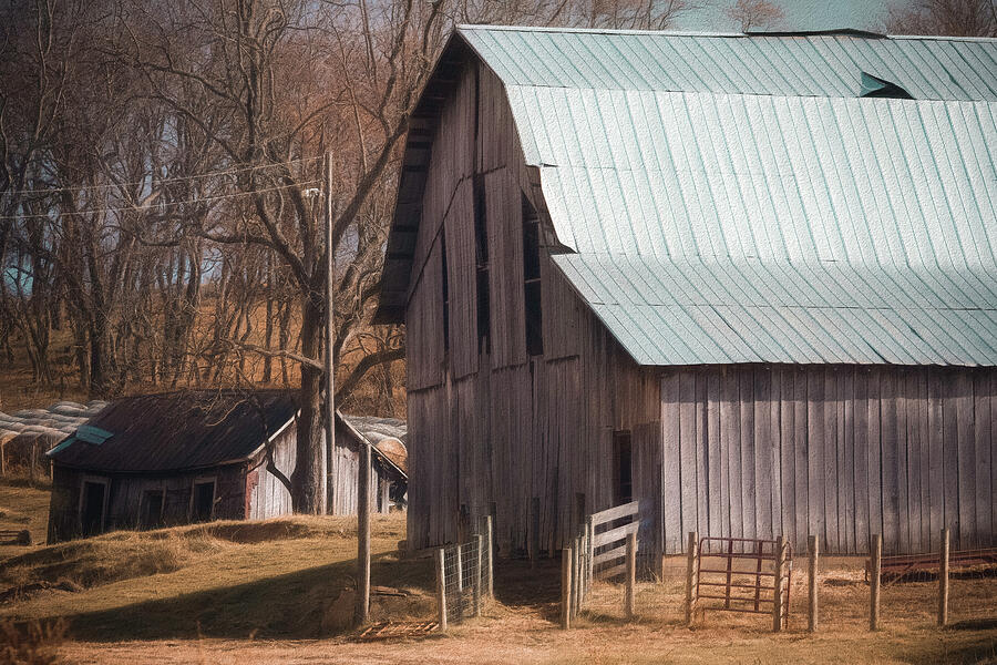 Barn Photograph - Rustic Farm Architecture by Jim Love