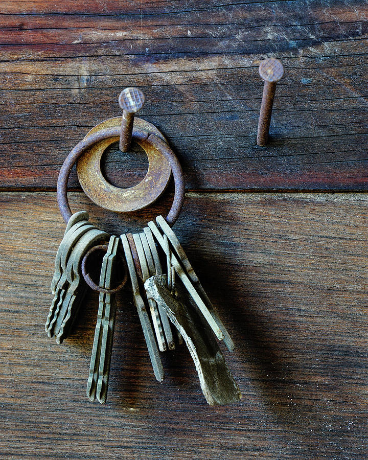 Rustic Keys Photograph by Brett Harvey