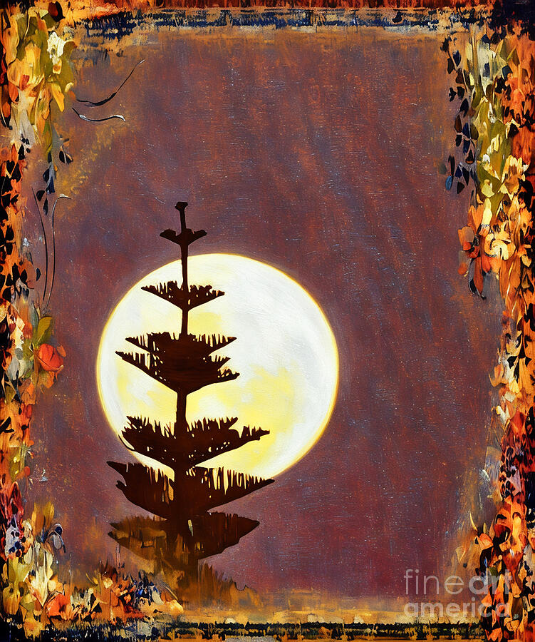 Rustic Moon Rustic Moonscape Photograph by Trudee Hunter - Fine Art America