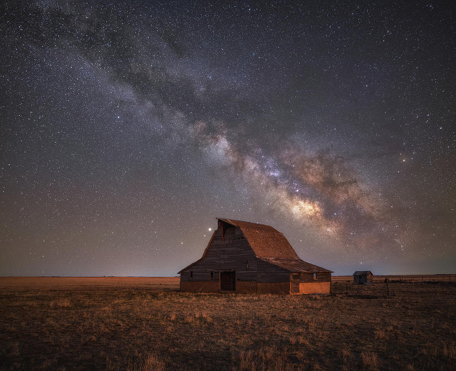 Barn Photograph - Rustic Nights by Darren White