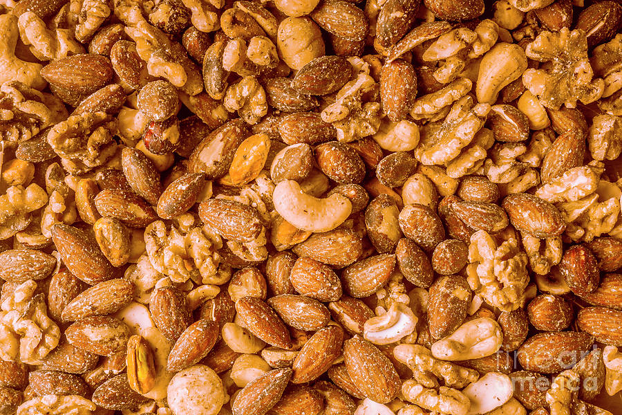 Rustic nut mix Photograph by Jorgo Photography