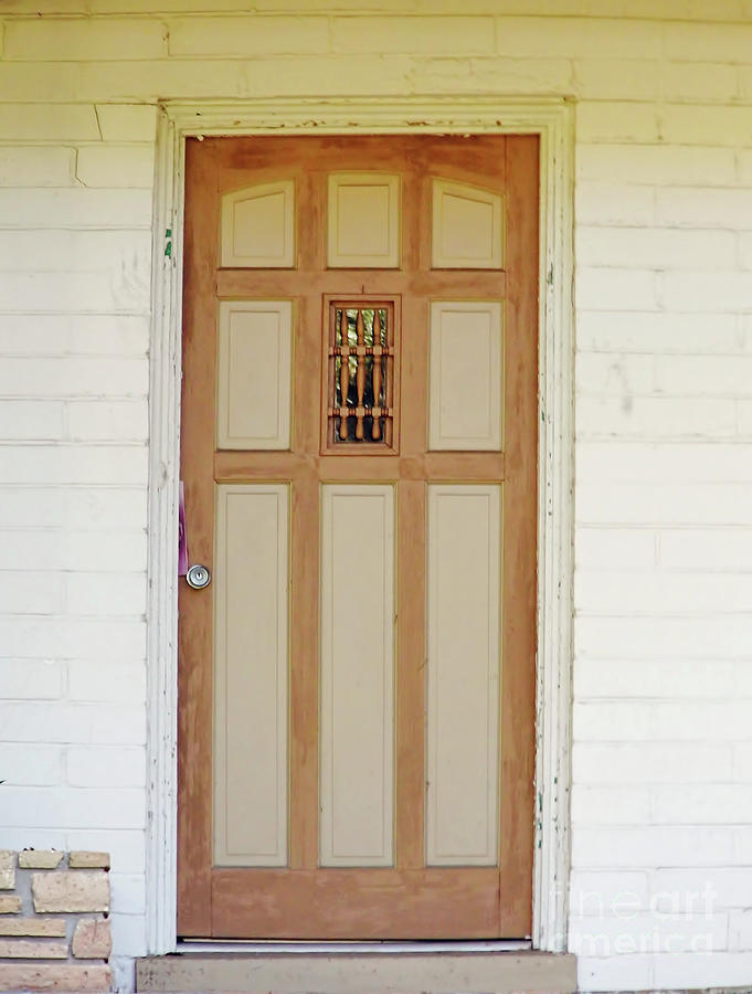 Rustic Old Door Photograph by D Hackett