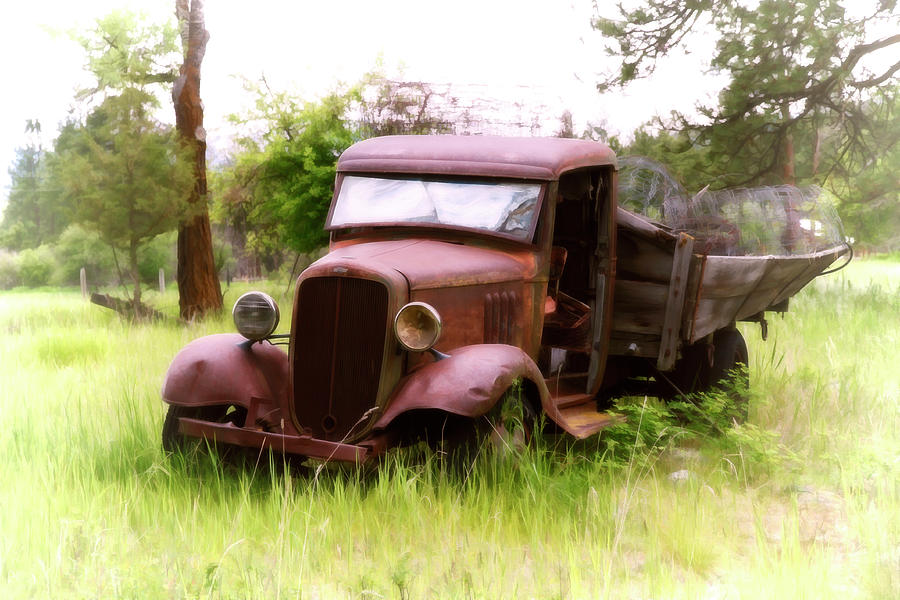 Rustic Old Truck Photograph by Athena Mckinzie