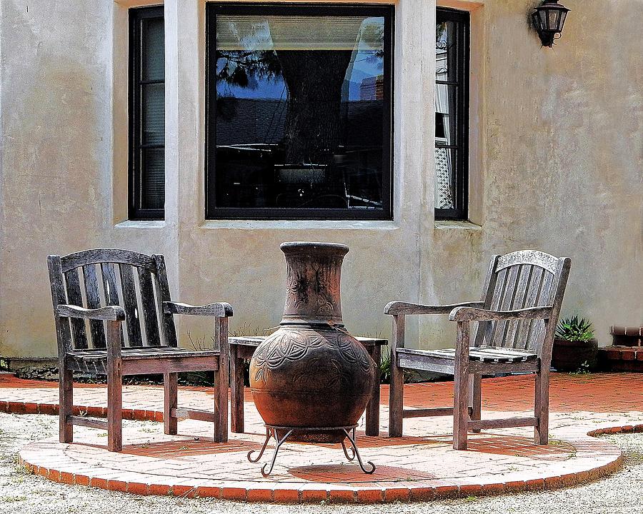 Rustic Patio Photograph by Andrew Lawrence
