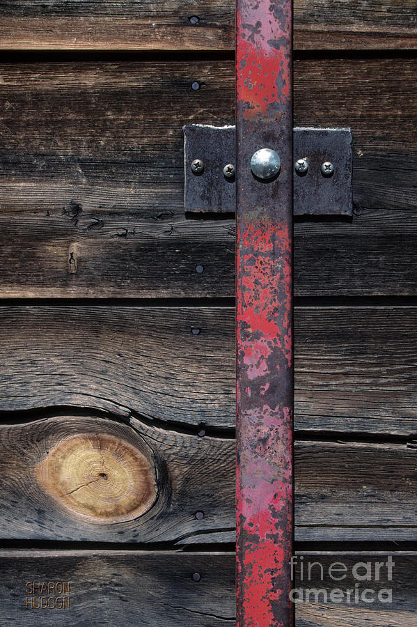 Rustic Photos - Weathered Wood Photograph by Sharon Hudson