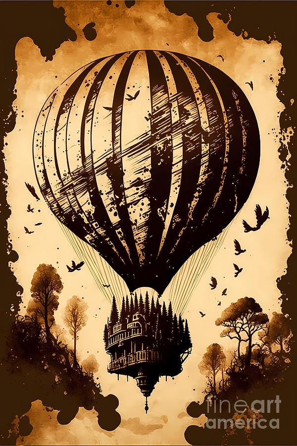 Rustic Rise Digital Art by Benjamin Jackson Rustic Rise Digital Art by Benjamin Jackson
