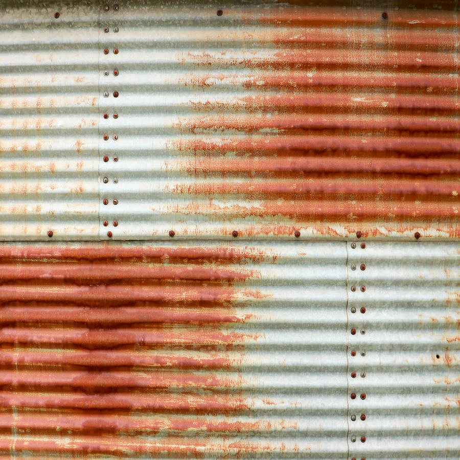 Rustic Rusty Grain Bin Siding Digital Art by Jared Davies - Fine Art ...