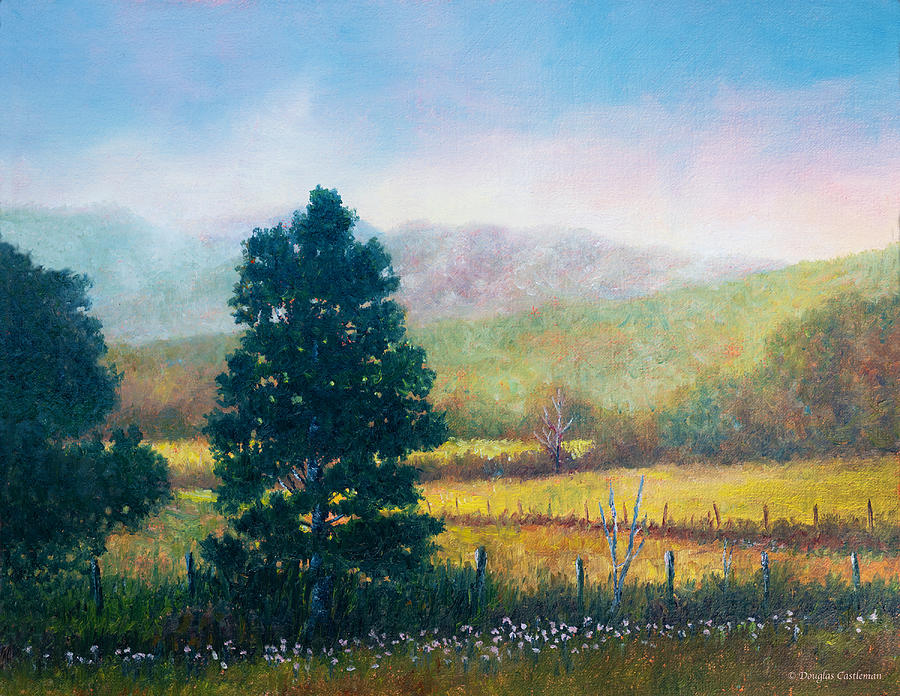 Rustic Spring Painting by Douglas Castleman