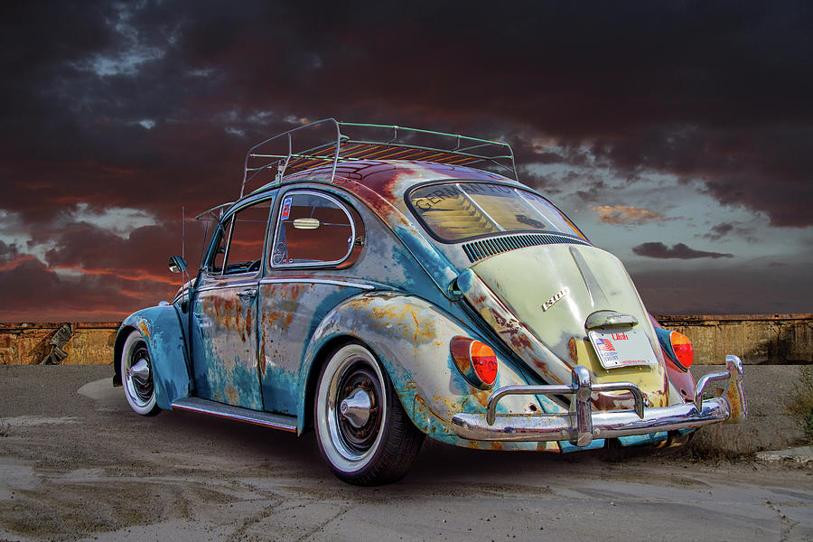 Rustic Volkswagen Beetle 029 Photograph by Nick Gray - Fine Art America