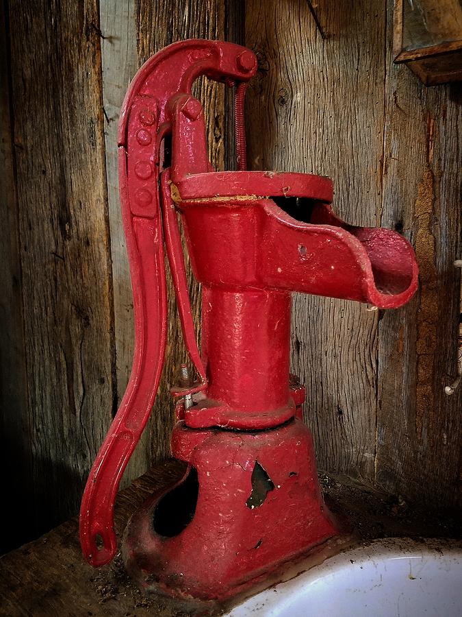 Rustic Water Pump Photograph by Amanda Rae