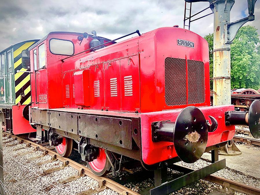 Ruston and Hornsby Class 88DS Shunter Diesel Locomotive Hilsea Photograph by Gordon James