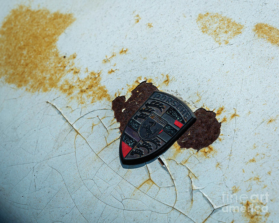 Rusty Badge Photograph by Anthony Michael Bonafede