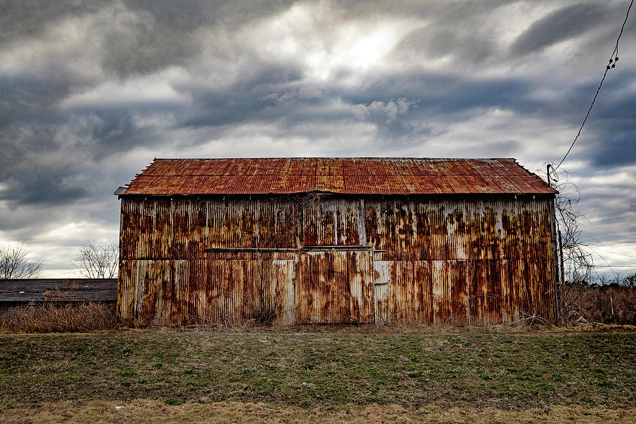 Rusty Barn Photograph by Denise Kopko