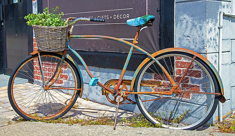 Rusty Bike Photograph by Dart Humeston