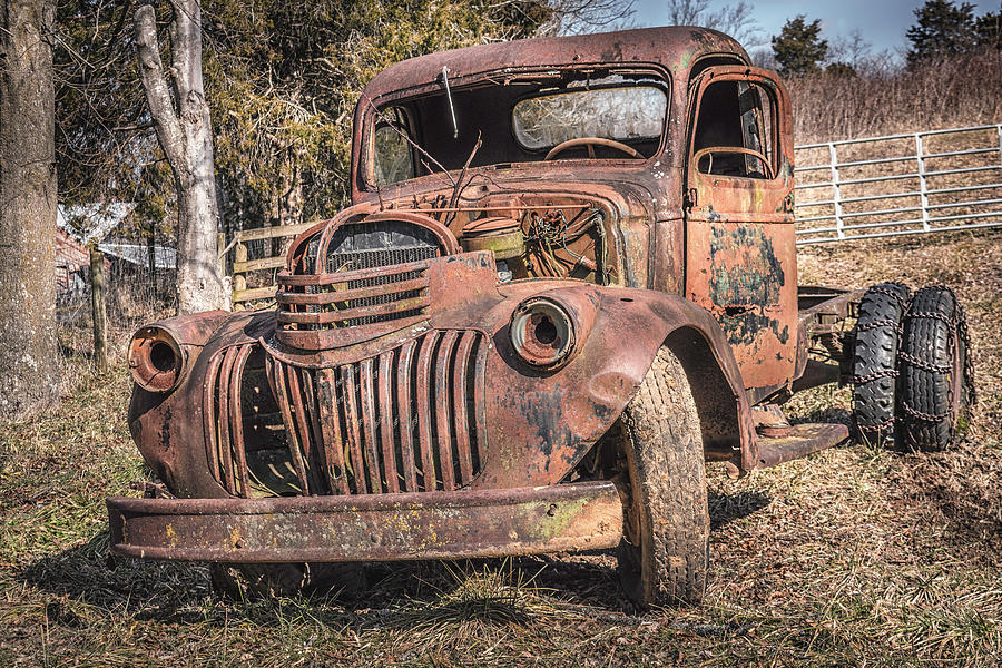 Rusty Crusty And Gorgeous Photograph by Jim Love - Fine Art America