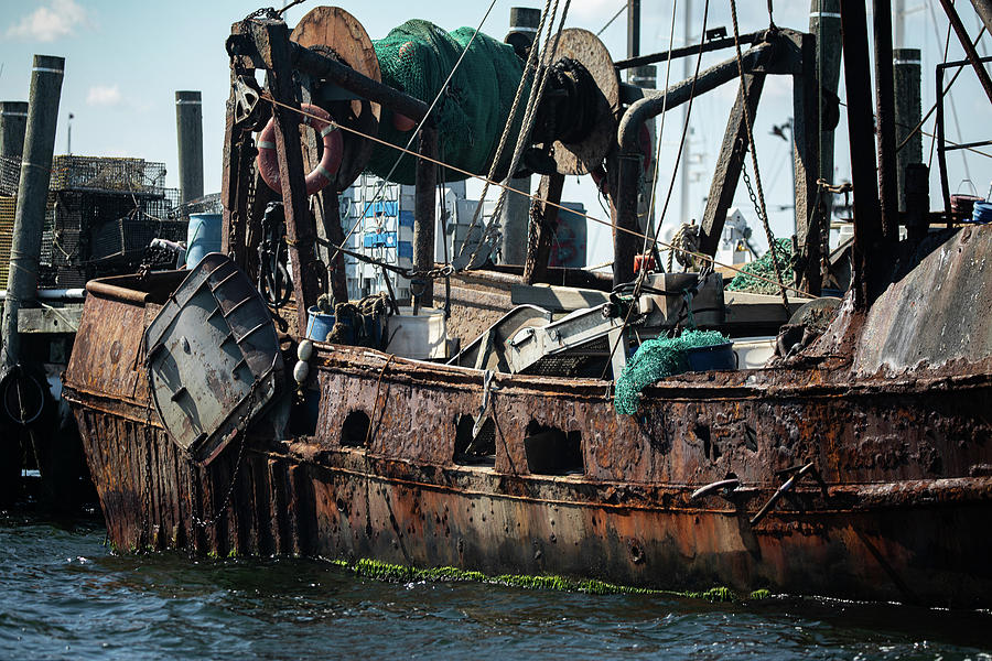 Rusty Fishing Boat Photograph by Denise Kopko