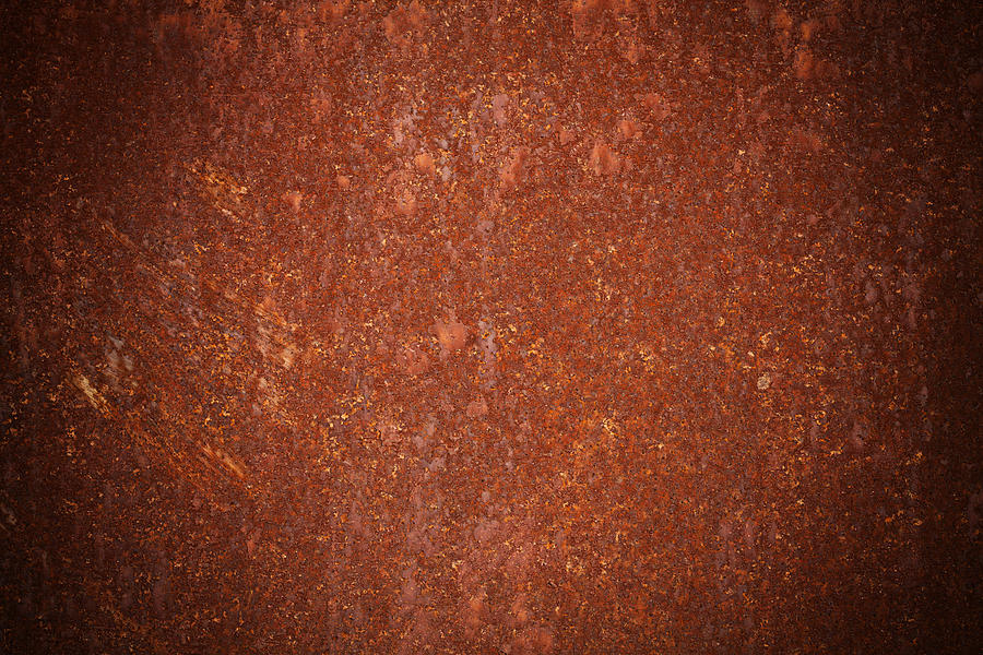 Rusty metal surface Photograph by Momcilog